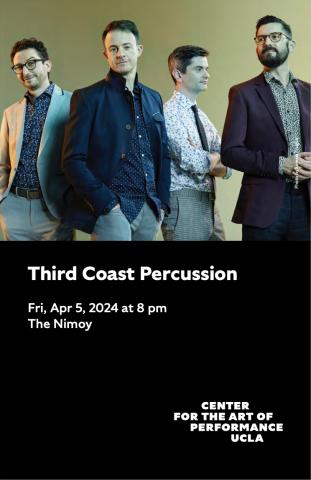 Third Coast Percussion program cover