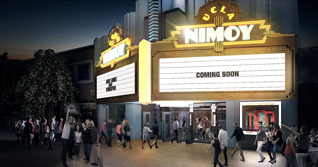 Rendering of the future Nimoy marquee