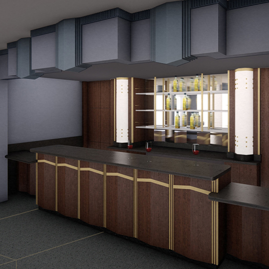 The Nimoy bar rendering