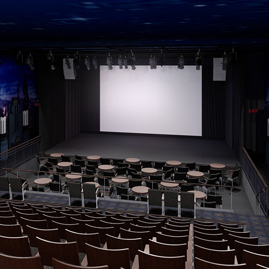 The Nimoy stage rendering