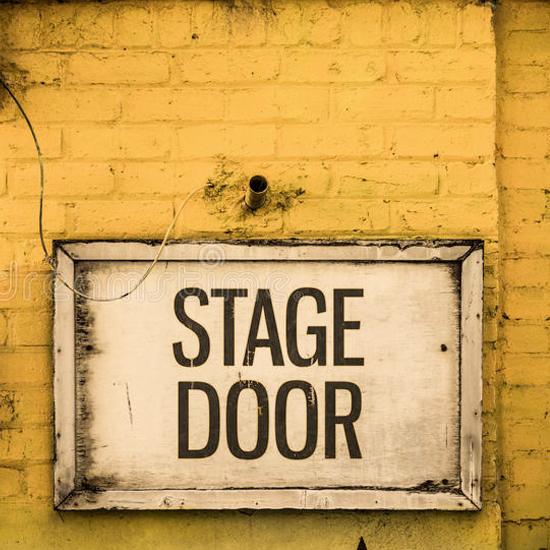 Stage door