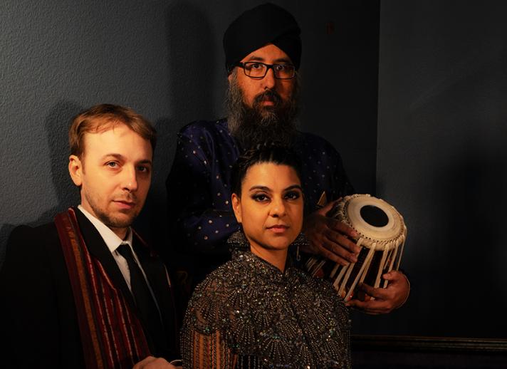 Wild Up is joined by the santoor and tabla duo of Kamaljeet and Jas Ahluwalia, along with cellist Chris Votek