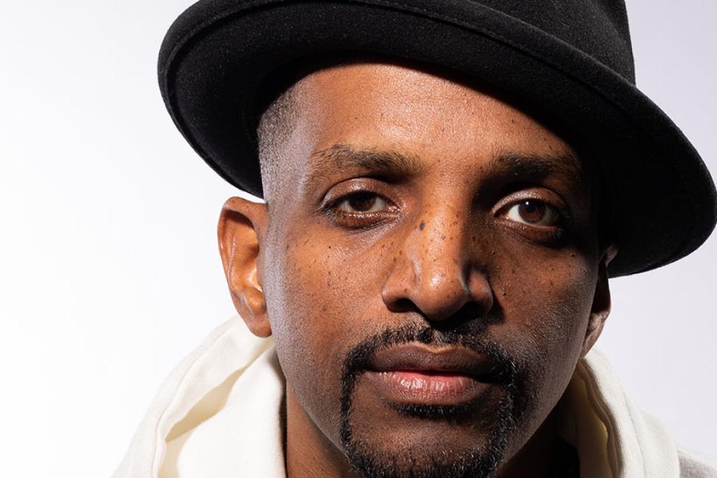 Close up portrait of J. Ivy