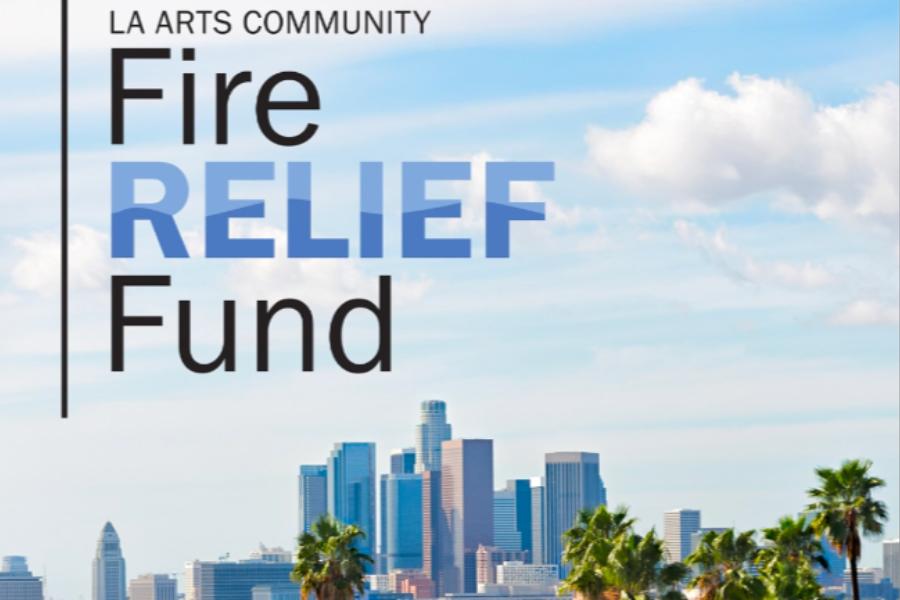 LA Arts Community Fire Relief Fund logo