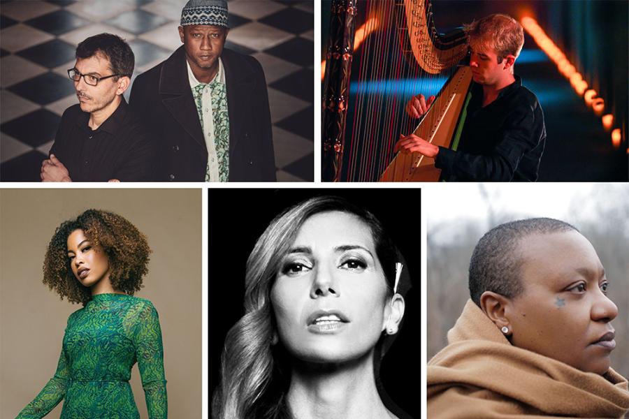 A preview of the CAP UCLA 2024 Season featuring Ablaye Cissoko & Cyrille Brotto, Nico Muhly and Alice Goodman, India Carney, Magos Herrera, Meshell Ndegeocello and more