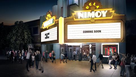 Exterior rendering of The Nimoy