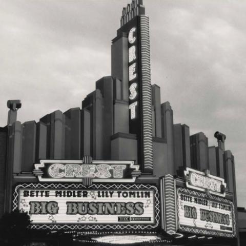 Historical image of The Crest Theatre