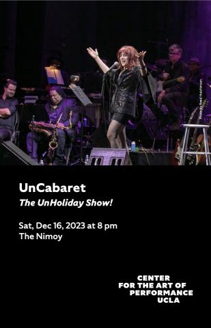 UnCabaret's 'The UnHoliday Show!' program cover