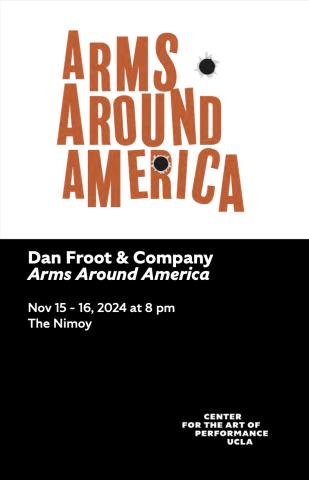 Program cover for 'Arms Around America' featuring logo for 'Arms Around America'