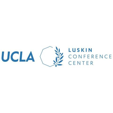 Logo for Luskin Conference center