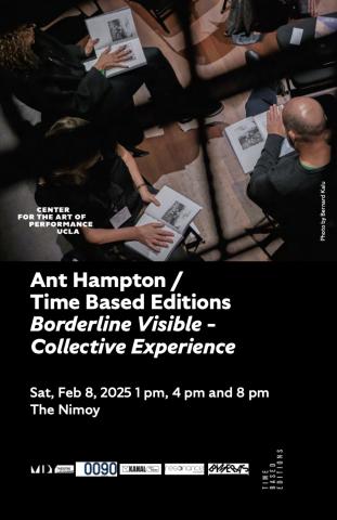 Program cover for Ant Hampton's Borderline Visible