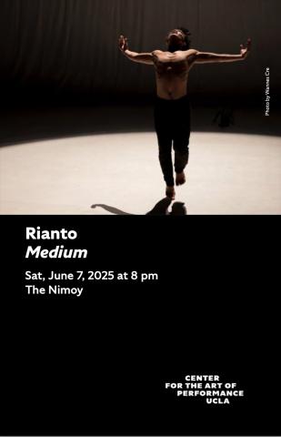 Program cover for Rianto