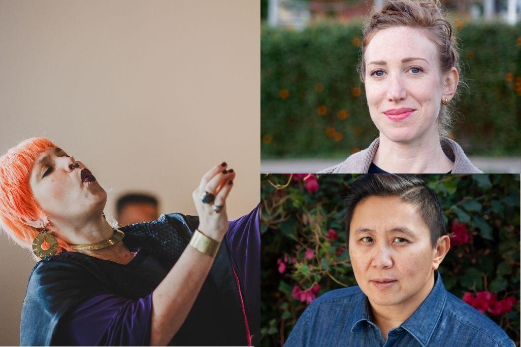 Clockwise left to right: Carmina Escobar, Megan Auster Rosen, Karen Tongson